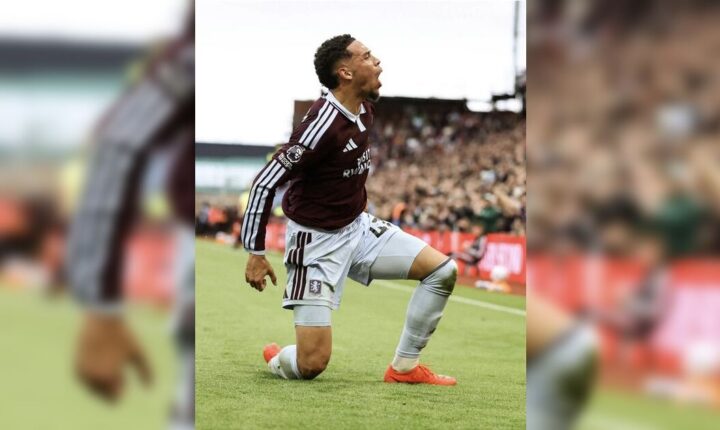 Apucaranense Alysson marca seu primeiro gol na Premier League pelo Aston Villa