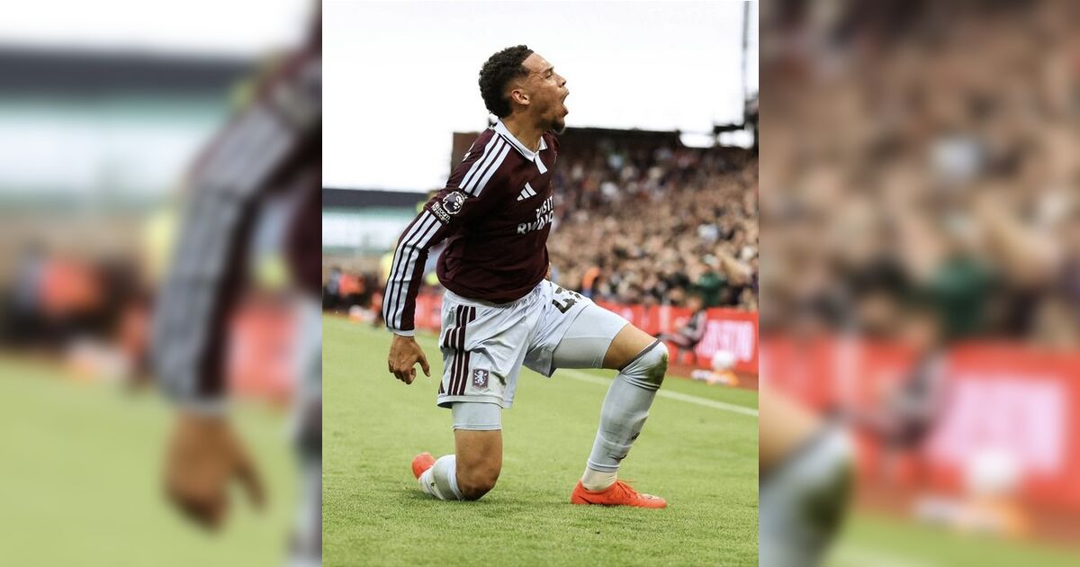 Apucaranense Alysson marca seu primeiro gol na Premier League pelo Aston Villa