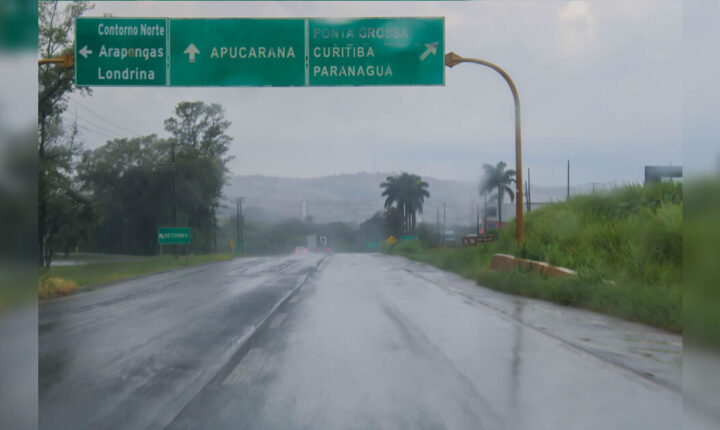 Apucarana ultrapassa a média de chuva esperada para setembro em apenas duas semanas
