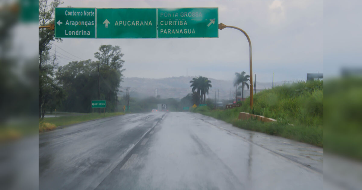 Apucarana ultrapassa a média de chuva esperada para setembro em apenas duas semanas
