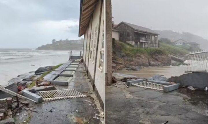 Tsunami meteorológico: entenda o evento raro e rápido que atingiu SC