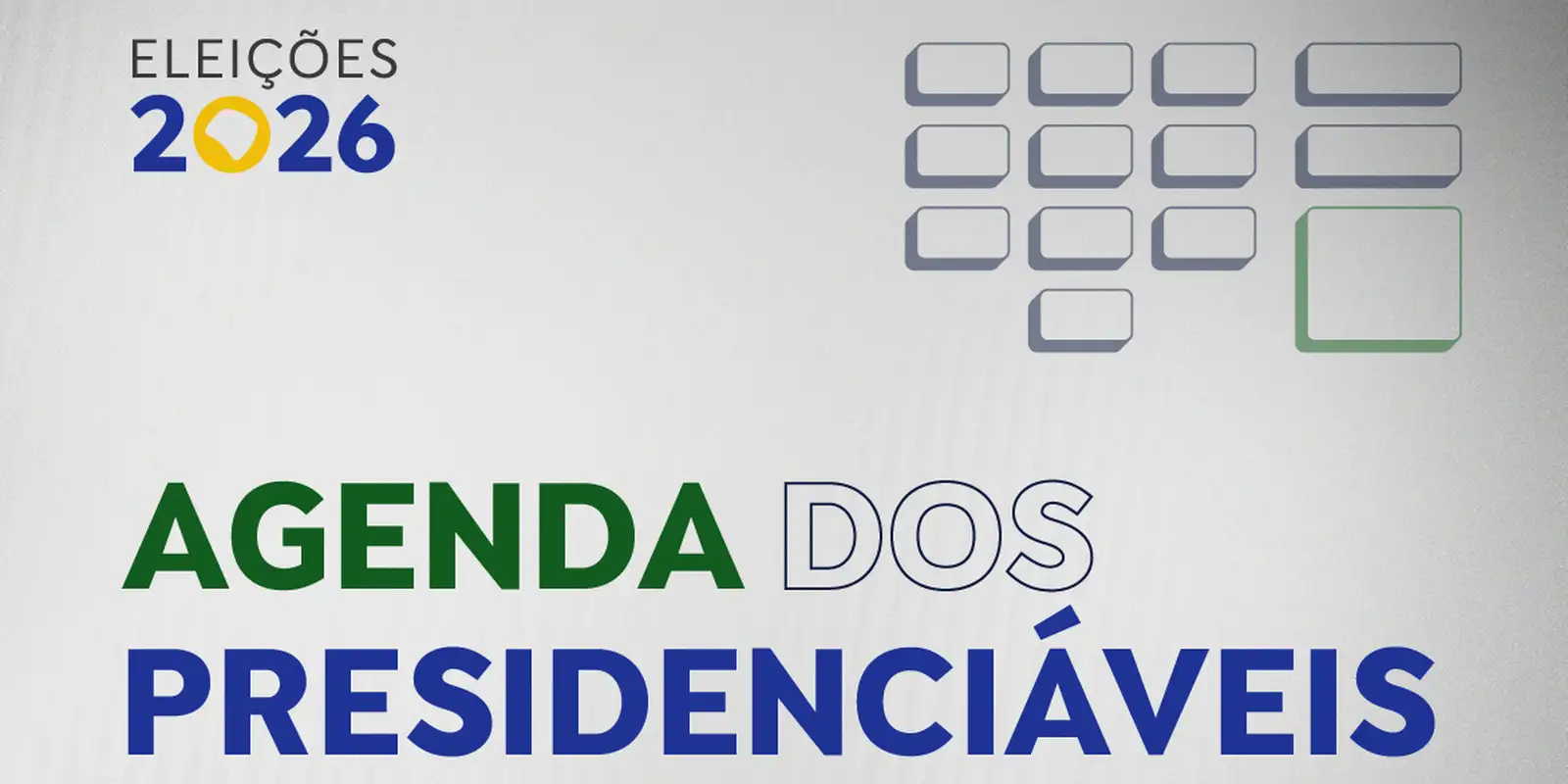 Confira a agenda dos presidenciáveis neste fim de semana (12 e 13)