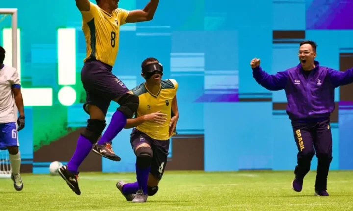Brasil conquista de forma invicta o heptacampeonato da Copa América de futebol de cegos em São Paulo