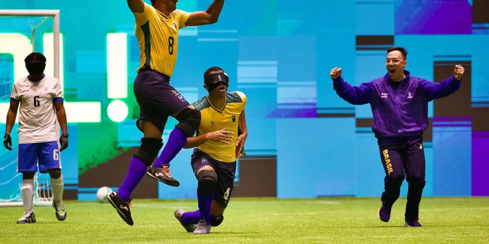 Brasil conquista de forma invicta o heptacampeonato da Copa América de futebol de cegos em São Paulo