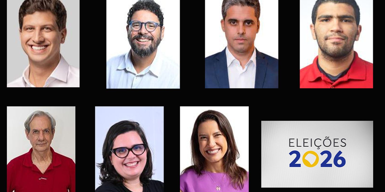 Eleições 2026: Conheça os candidatos que disputam o governo de Pernambuco