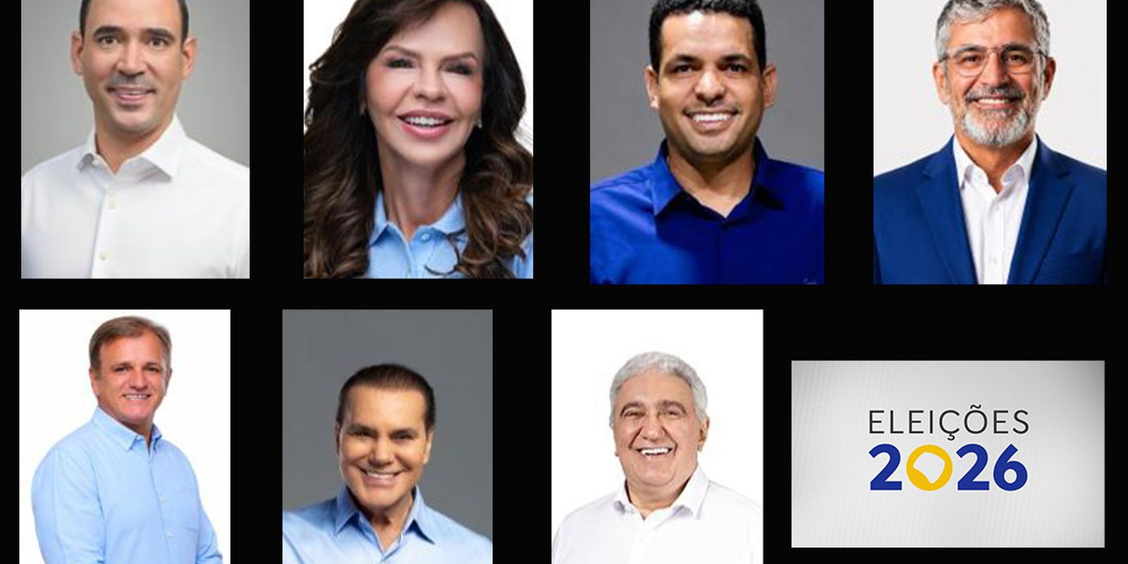 Eleições 2026: Conheça os sete candidatos que disputam o governo do Tocantins