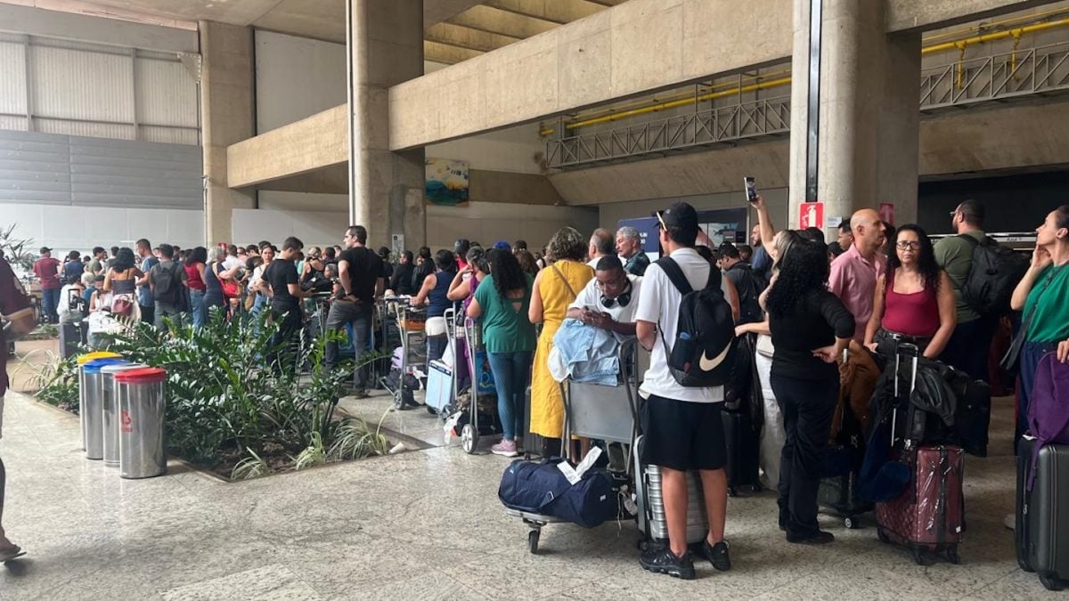 Pista de Confins é liberada após cancelamento de ao menos 45 voos