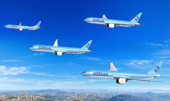 Korean Air conclui aquisição histórica de 103 jatos da Boeing