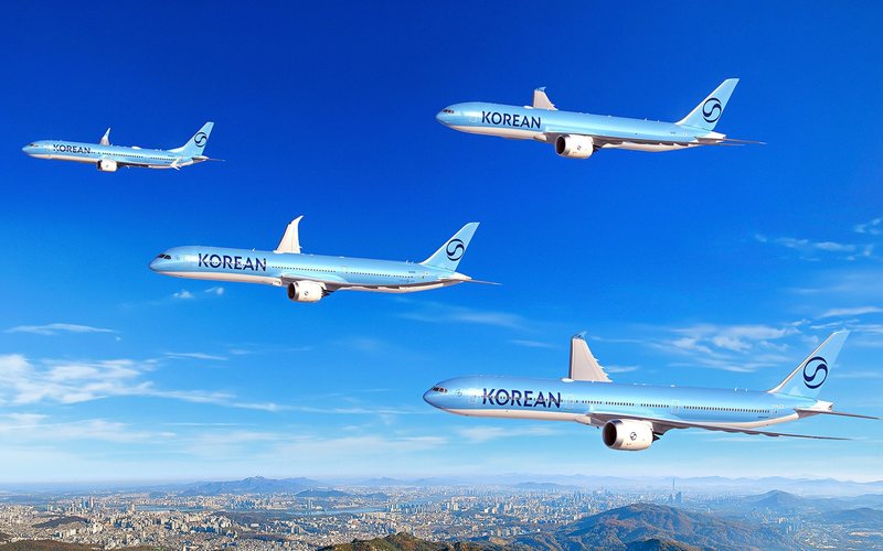 Korean Air conclui aquisição histórica de 103 jatos da Boeing
