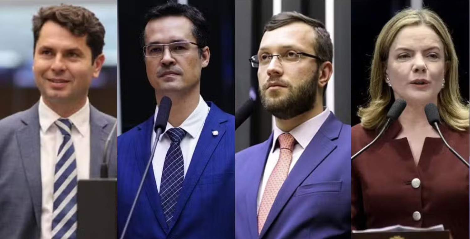 Quaest no Paraná para o Senado: Alexandre Curi, 14%; Deltan Dallagnol, 11%; Filipe Barros, 11%; e Gleisi, 10%