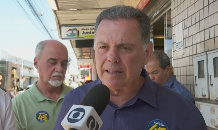 Eleições 2026: Marconi Perillo fala de criação de ‘Vapt Vupt’ da saúde durante caminhada em Goiânia
