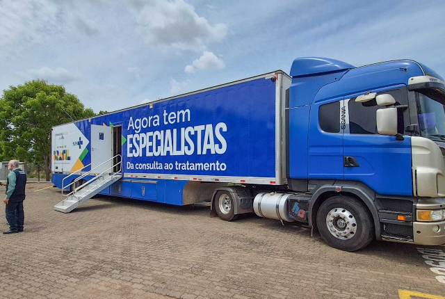 Carretas do SUS já atenderam 8 mil pessoas e fizeram 15 mil procedimentos em MS