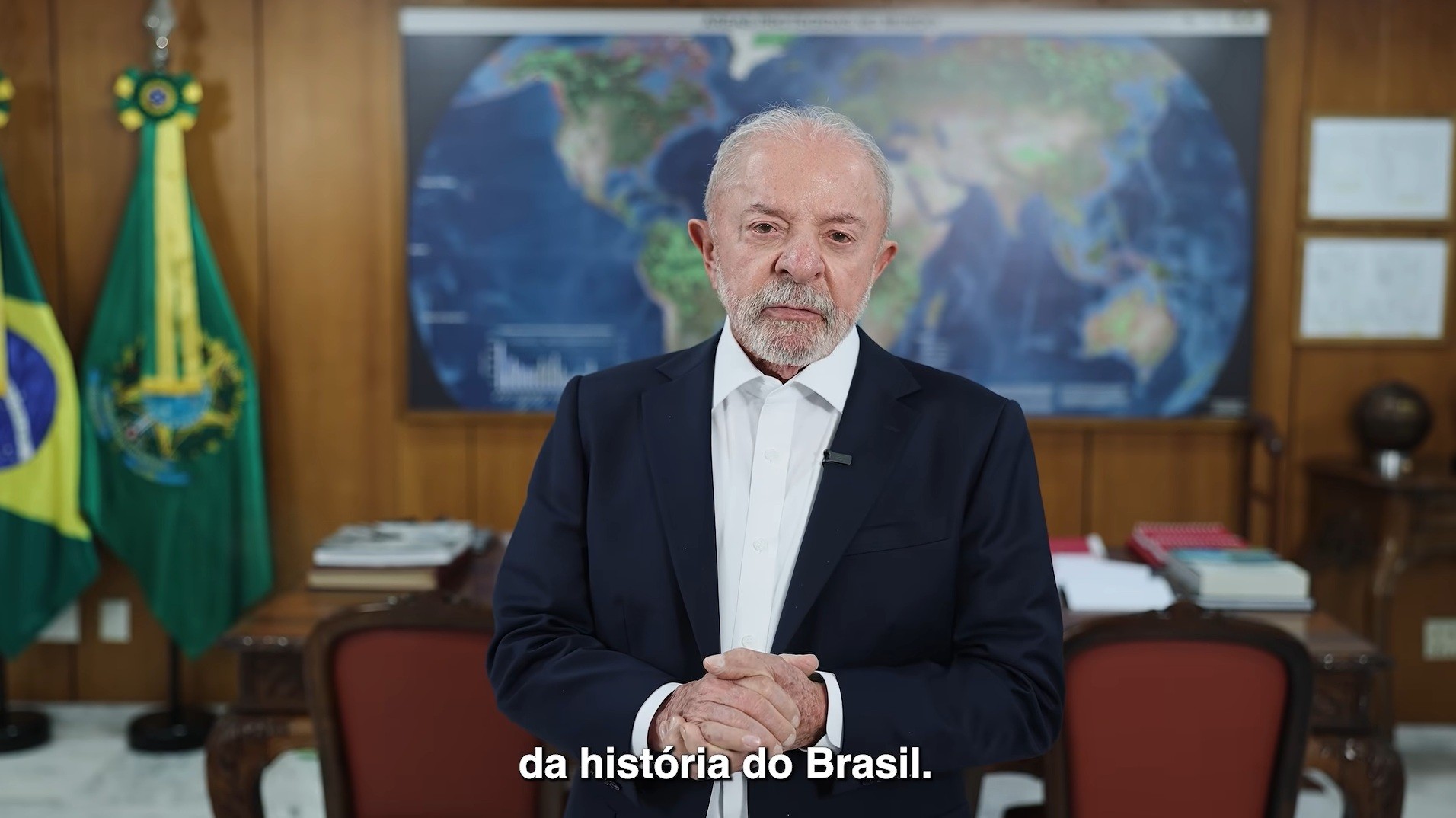 Nunes Marques manda tirar do ar vídeo em que Lula fala do caso Master