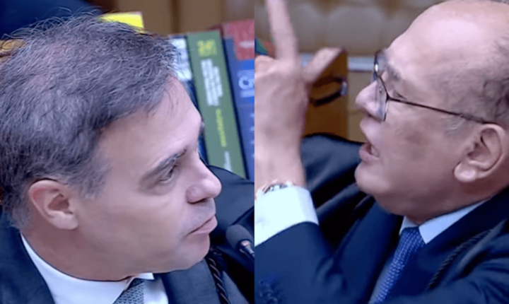 Mendonça e Gilmar discutem no STF: “Não aponte o dedo para mim”