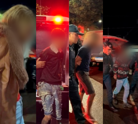 Quatro são presos suspeitos de executar duas pessoas e ferir adolescente em casa no interior