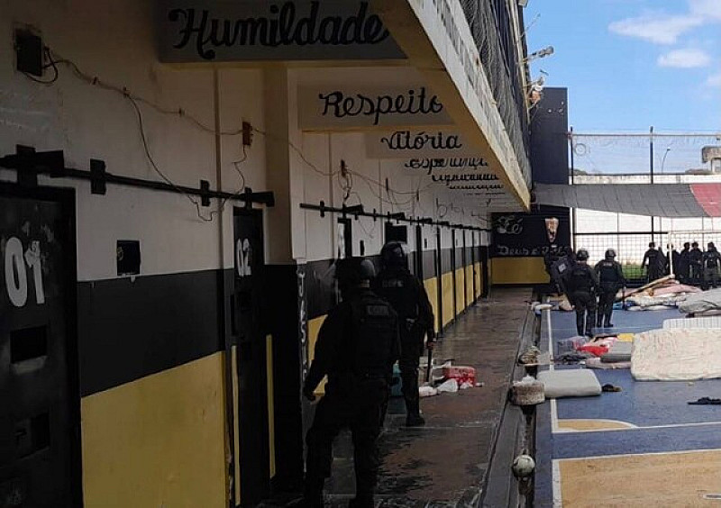 Operação na Penitenciária Estadual de Dourados visa barrar e identificar comunicação ilícita