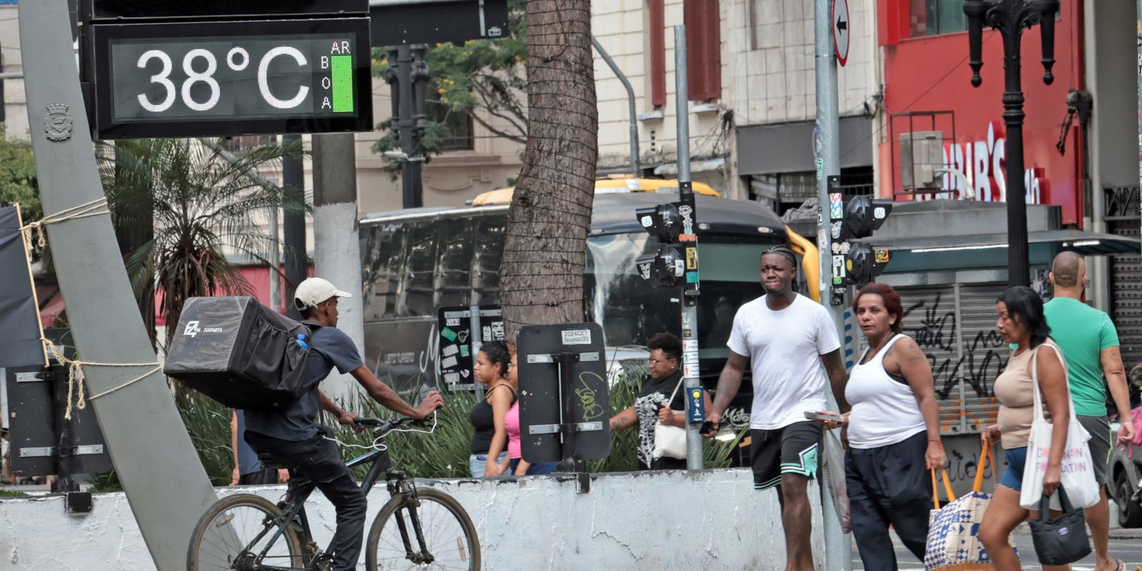 Inmet emite alerta para onda de calor em oito estados do país