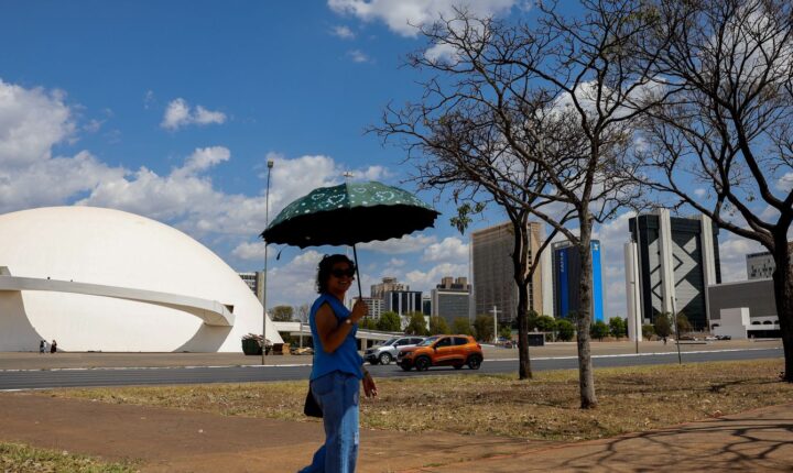 Inmet aponta calor acima da média e chuvas mal distribuídas para o mês de outubro