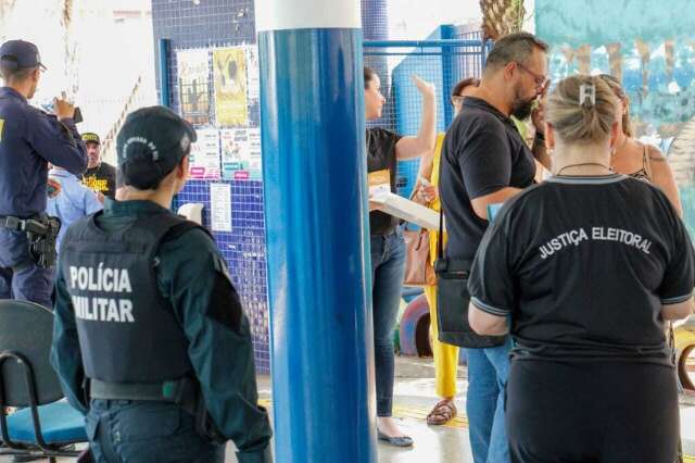 Segurança terá foco em furtos e violência doméstica no domingo de votação em MS
