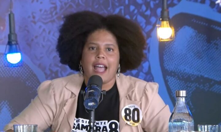 Samara diz que “absurdo” é o “bolsa-banqueiro”, não o Bolsa Família