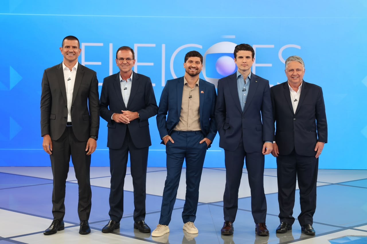 Veja o que é #FATO ou #FAKE no debate da Globo com candidatos ao Governo do Rio de Janeiro