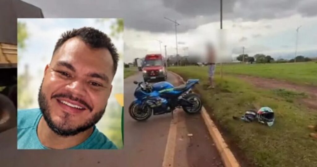 Empresário morre em acidente de moto em Nova Alvorada do Sul