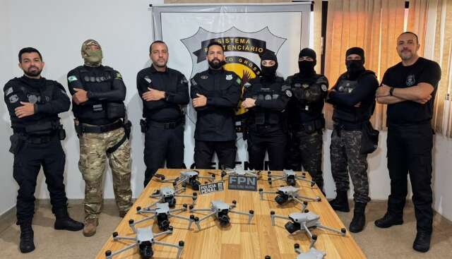 Apreensão de dezoito drones gera prejuízo superior a R$ 300 mil ao crime organizado em Campo Grande