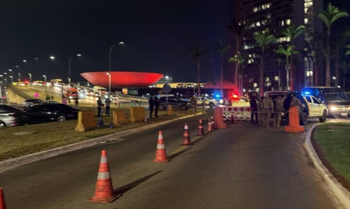 Polícia Militar investiga suspeita de artefato explosivo em mochila arremessada perto do STF