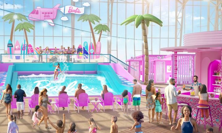 Mattel anuncia construção de seu primeiro parque aquático nos EUA com atrações da Barbie e Hot Wheels
