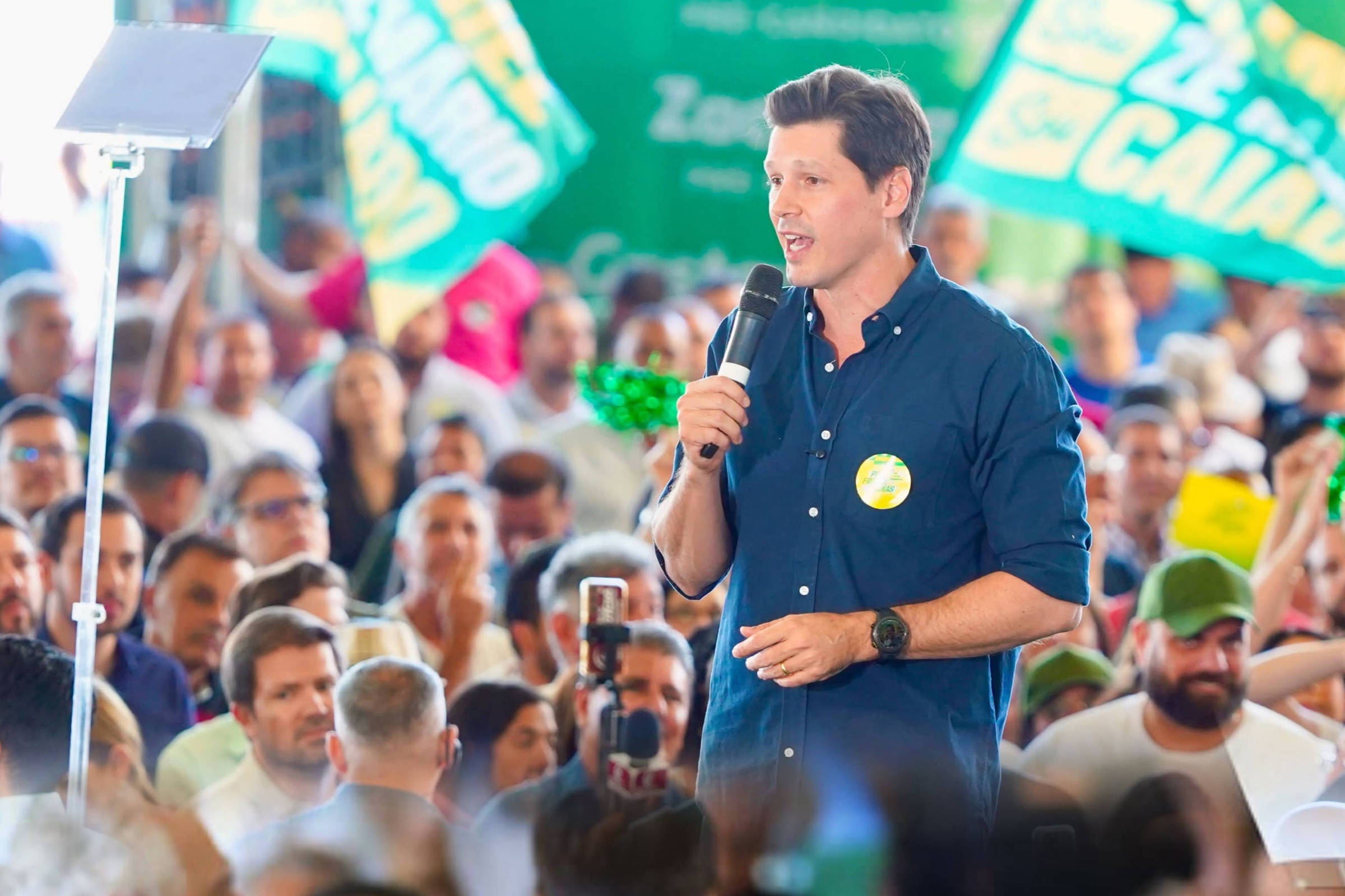 Daniel Vilela (MDB) é reeleito governador de Goiás no primeiro turno, projeta Datafolha
