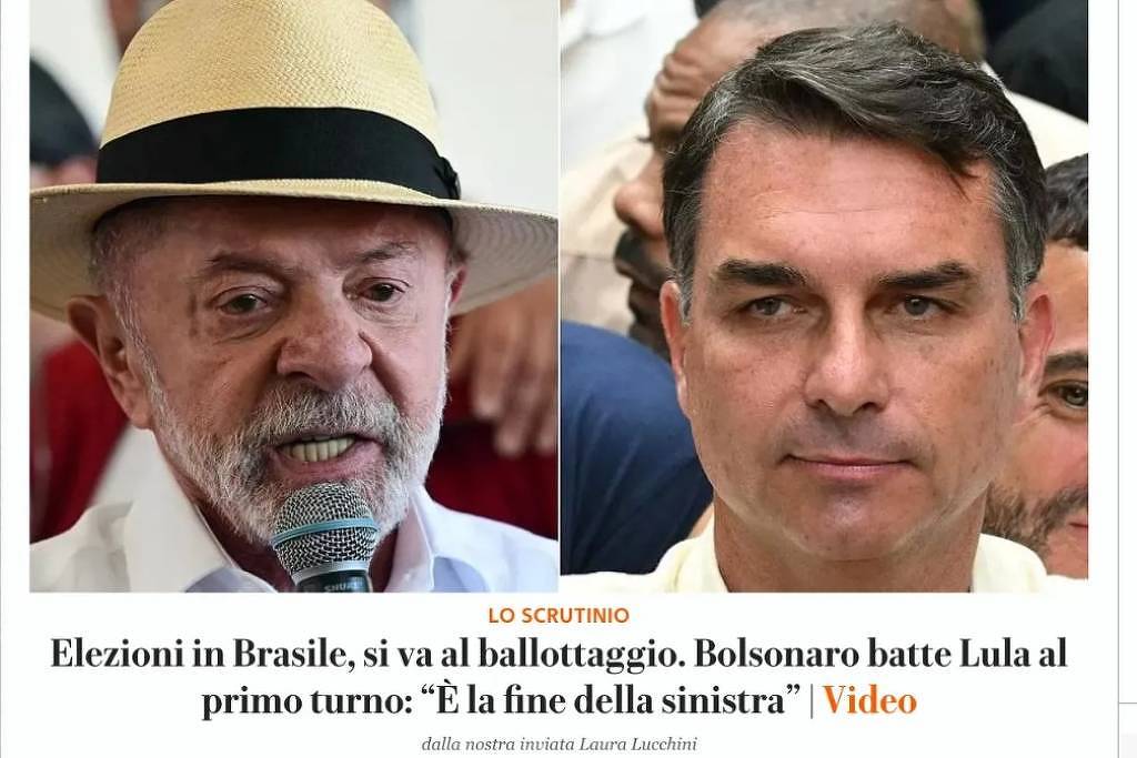 Imprensa internacional vê força da direita e cita ‘troféu que falta para Trump’ após avanço de Flávio sobre Lula