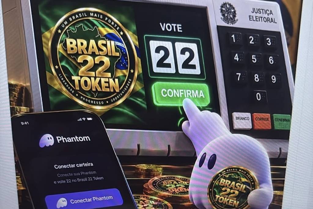 Iniciativa de criptomoedas distribui tokens em troca de divulgação pró-Flávio Bolsonaro