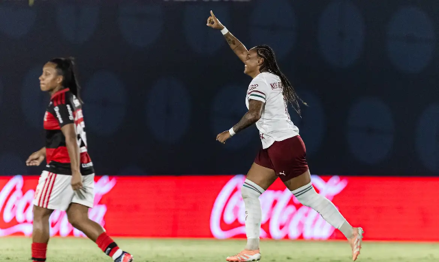 Fluminense vence o Flamengo e larga na frente nas quartas da Copa do Brasil Feminina