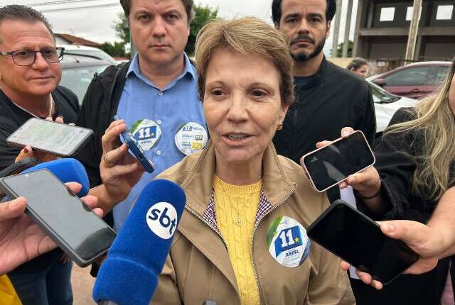 “Vamos matar no primeiro turno”, diz Tereza sobre eleição de Riedel