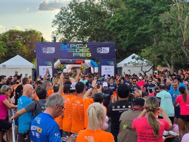 Inscrições gratuitas para a 4ª Corrida dos Poderes iniciam nesta terça-feira em Campo Grande