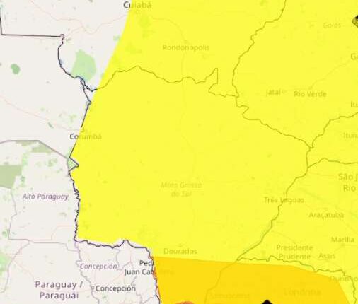 Defesa Civil alerta para tempestades em Campo Grande até terça-feira