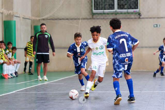 Copa Pelezinho de Futsal define finalistas do sub-6 e realiza rodada com quatro jogos em Campo Grande