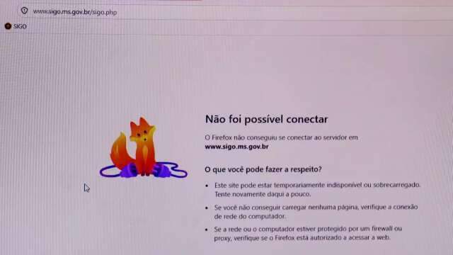 Instabilidade no Sigo afeta emissão de boletins e acesso externo em Mato Grosso do Sul