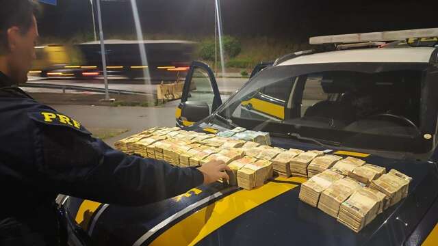 Motorista que saiu de Ponta Porã é abordado com mais de R$ 870 mil em Minas Gerais