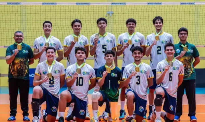 Seleção de MS vence Espírito Santo e é campeão do brasileiro Sub-18 de vôlei