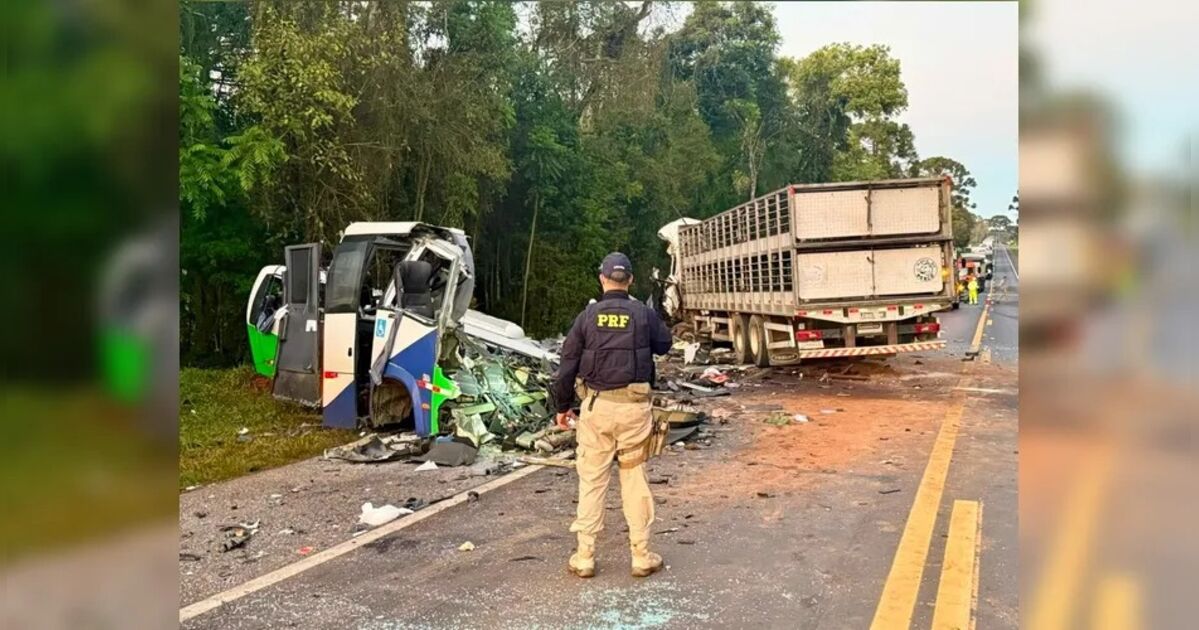 Polícia Civil aponta excesso de velocidade em acidente que matou 23 pessoas na BR-373 no Paraná