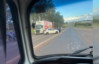 Novo acidente é registrado perto de rotatória em trecho de obras na Avenida Minas Gerais, em Apucarana