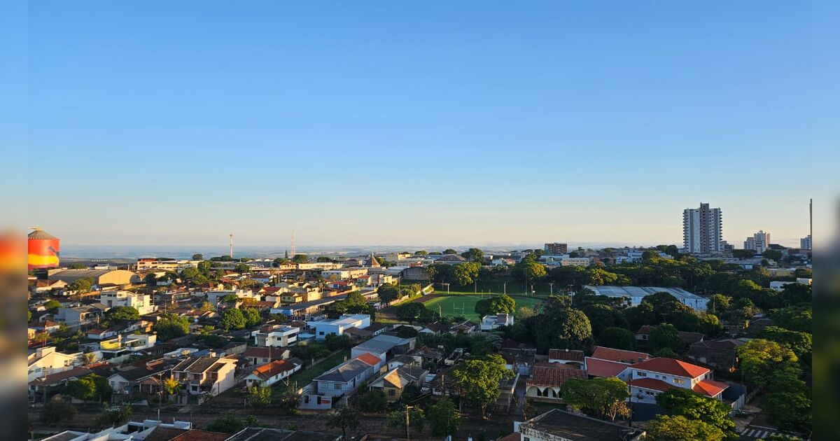 Apucarana terá quinta-feira com muitas nuvens e máxima de 29°C