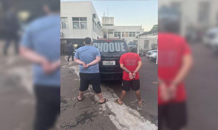 Dois suspeitos são presos em Londrina após tentativa de homicídio e sequestro de mulher
