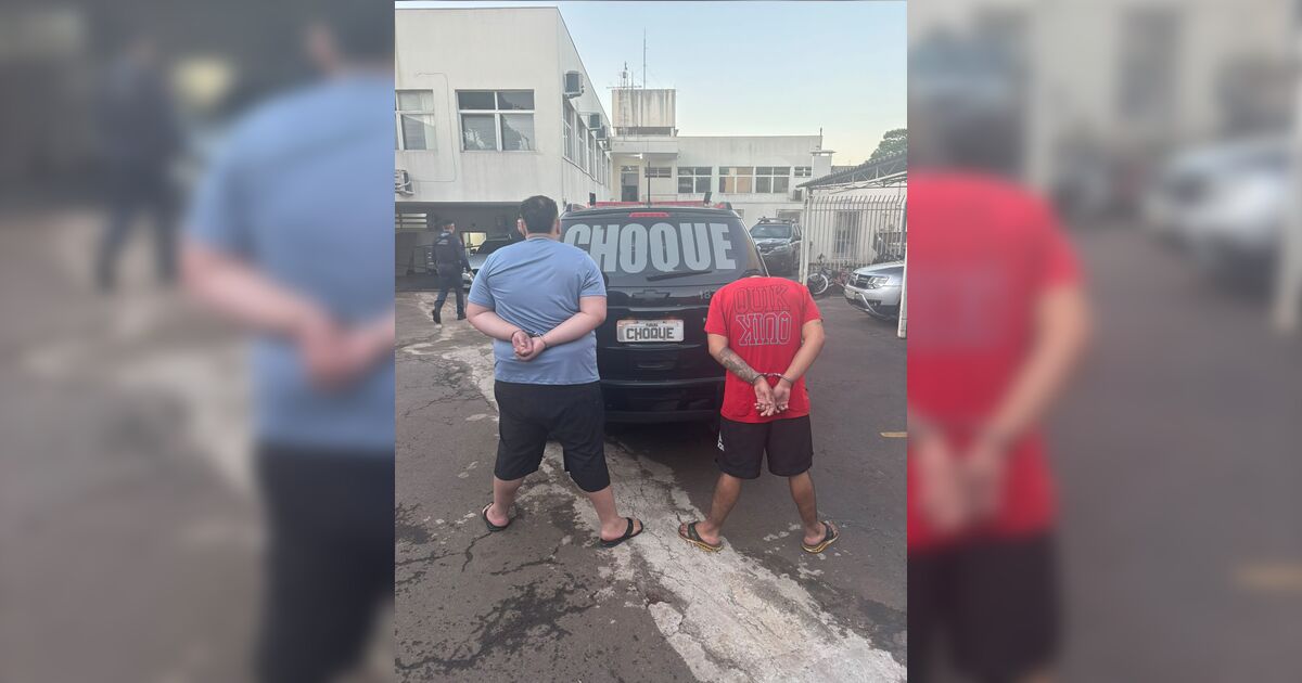 Dois suspeitos são presos em Londrina após tentativa de homicídio e sequestro de mulher