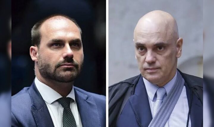 Moraes determina prisão e cancelamento de passaportes do ex-deputado Eduardo Bolsonaro