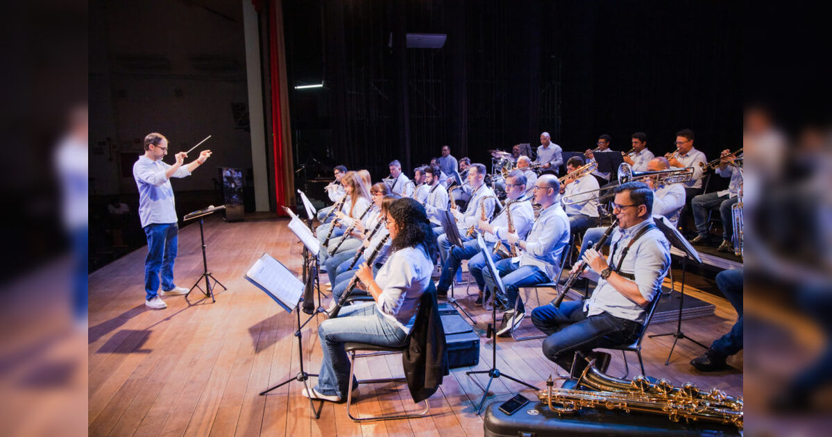2º Apuca Kids começa com concerto didático da Banda João Florindo para alunos da rede municipal em Apucarana