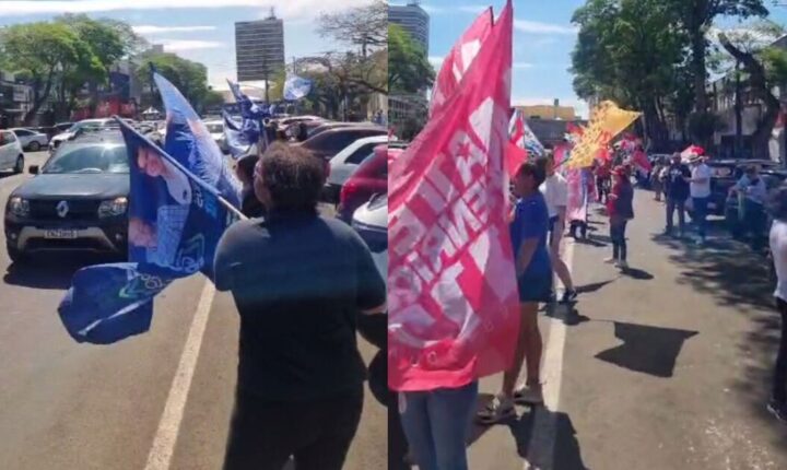 Candidatos realizam últimos atos de campanha na véspera da eleição em Apucarana
