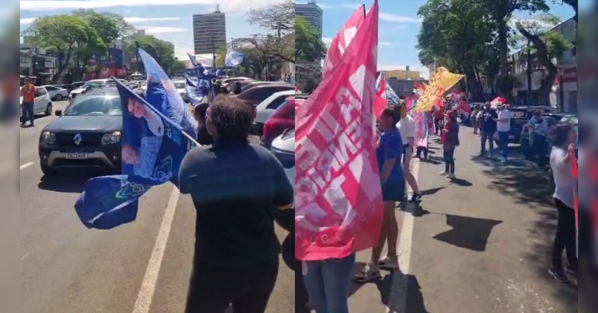 Candidatos realizam últimos atos de campanha na véspera da eleição em Apucarana