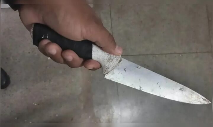 Filho embriagado ameaça o próprio pai com facão em Ivaiporã (PR)